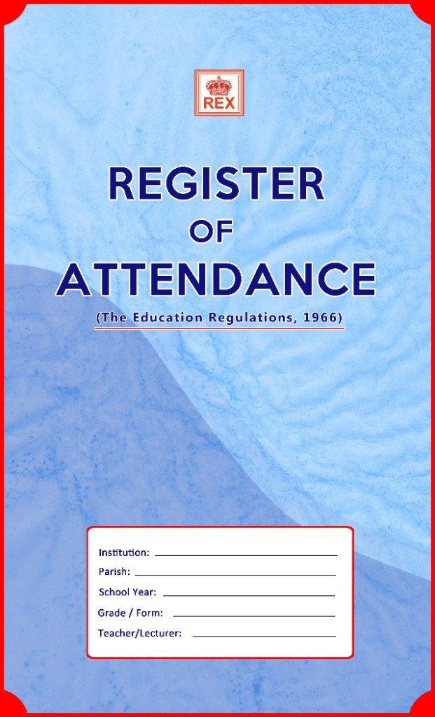 Register of Attendance — Schools & Colleges