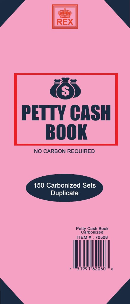 Petty Cash Book — 50 Pgs. Carbonized