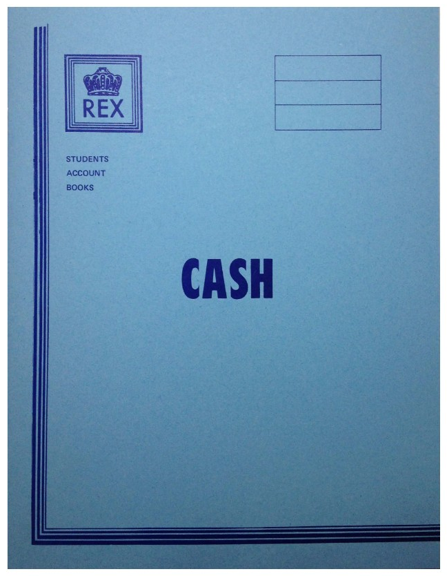 Student's Accounts Books — Cash