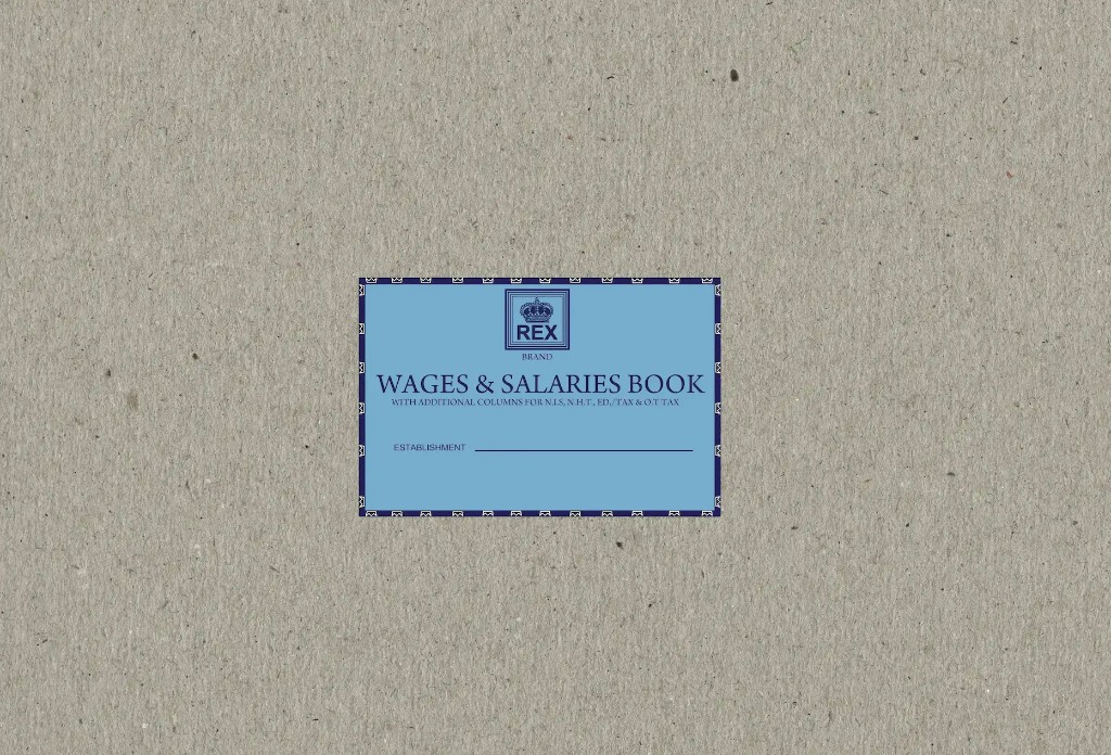 Wages & Salaries Book — Small